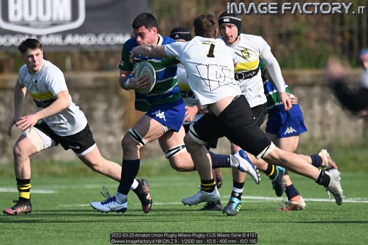 2022-03-20 Amatori Union Rugby Milano-Rugby CUS Milano Serie B 4101